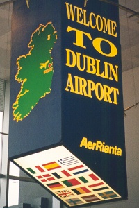 Airport sign