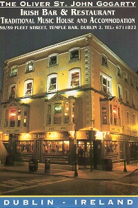 Gogarty's where we listened to Irish music