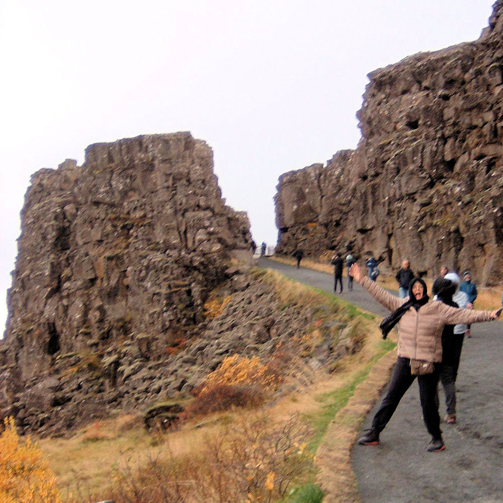 Eurasian and American Tectonic plates