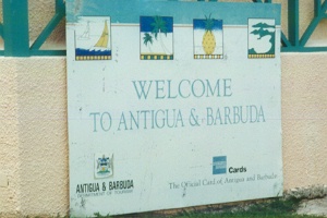 Welcome sign