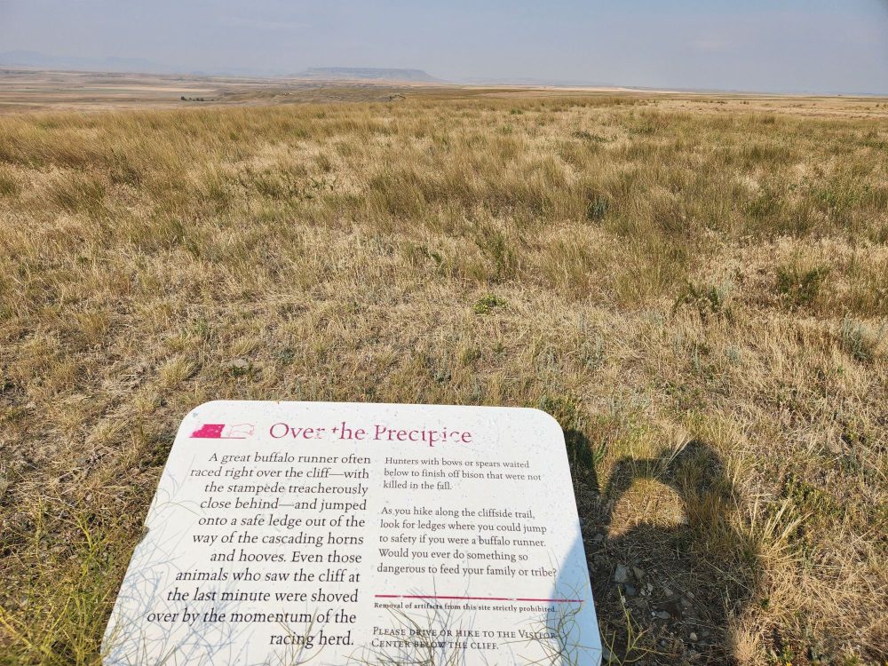 Buffalo jump hike