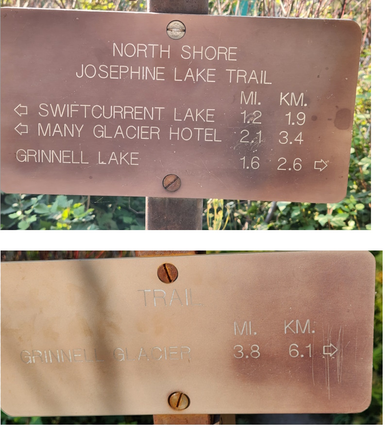 Hike distances