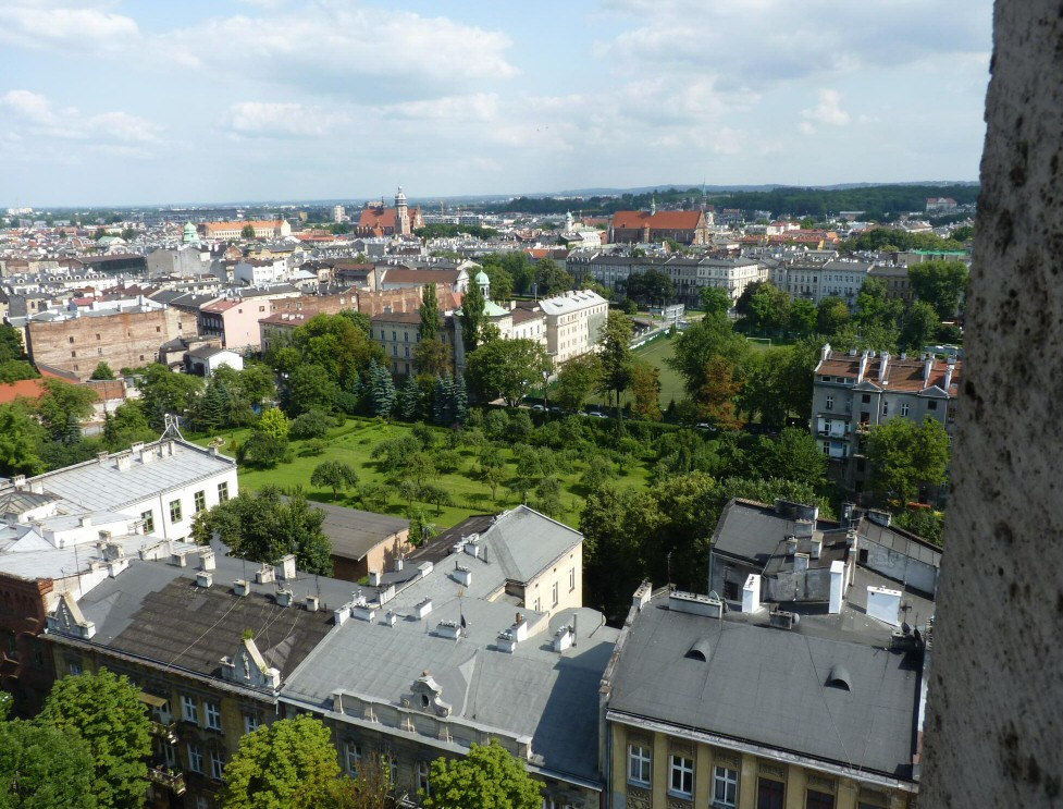 krakow from tower