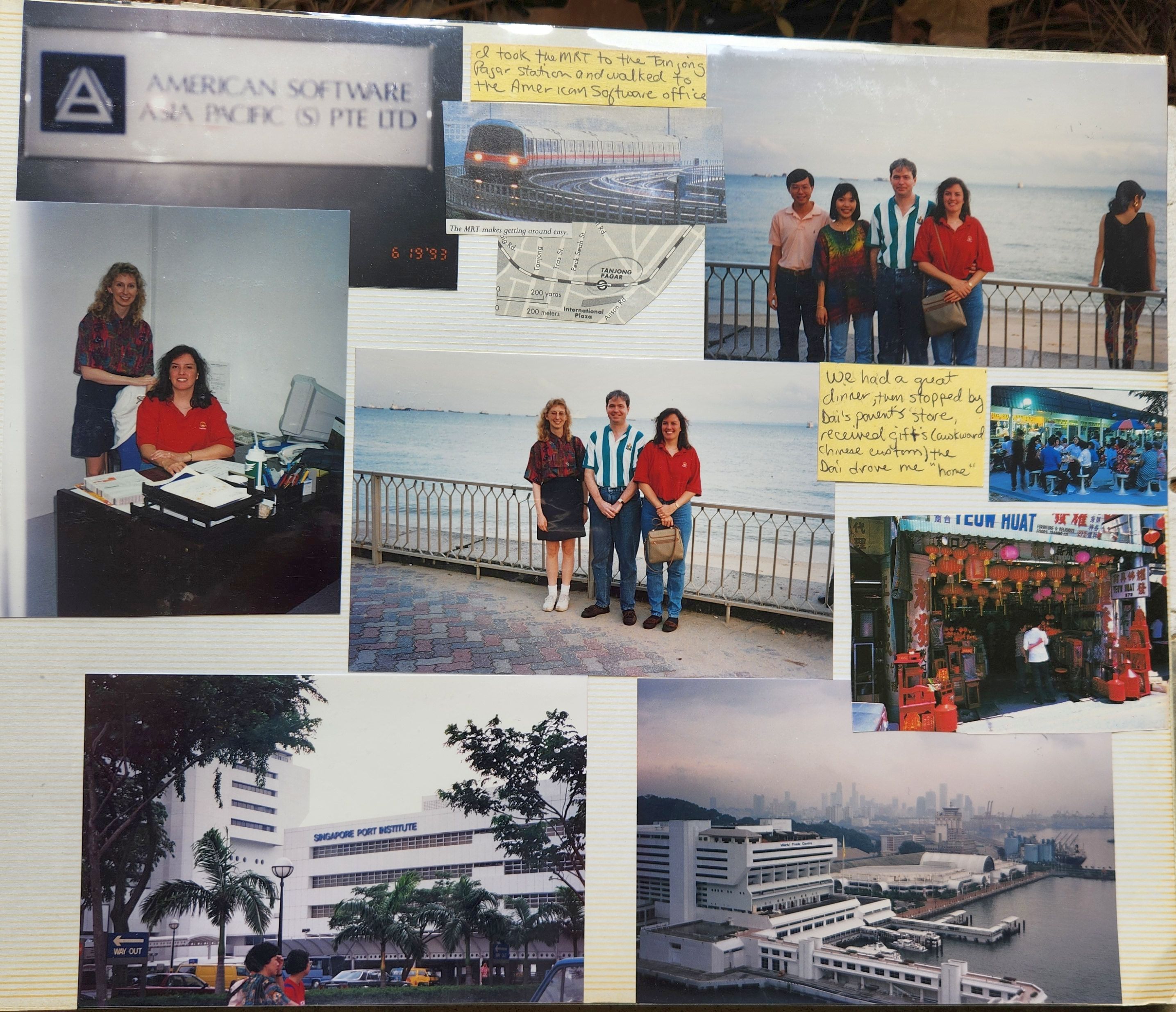 1993 Suzanna Travels to Asia