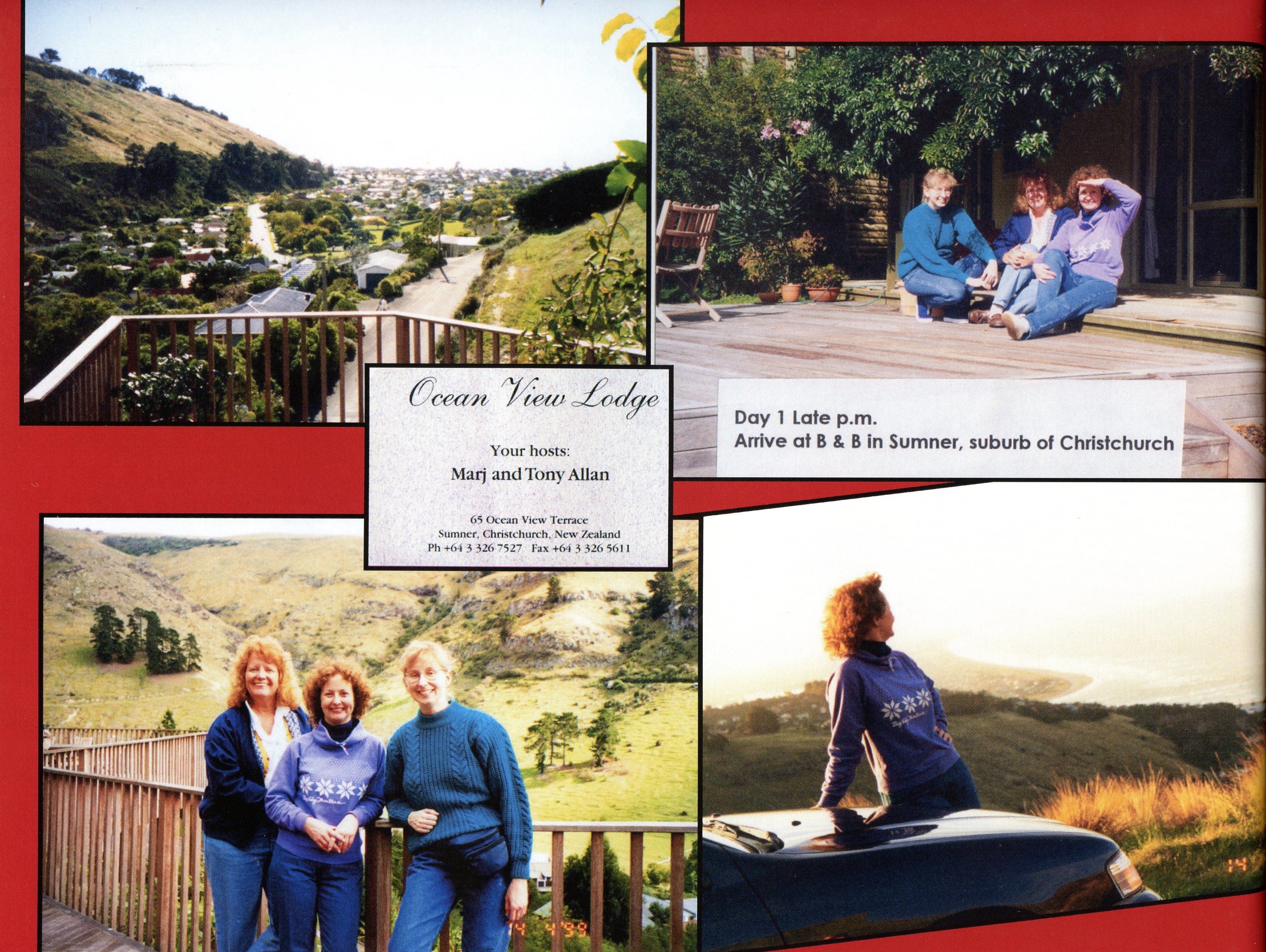 1999 Suzanna Travels to New Zealand