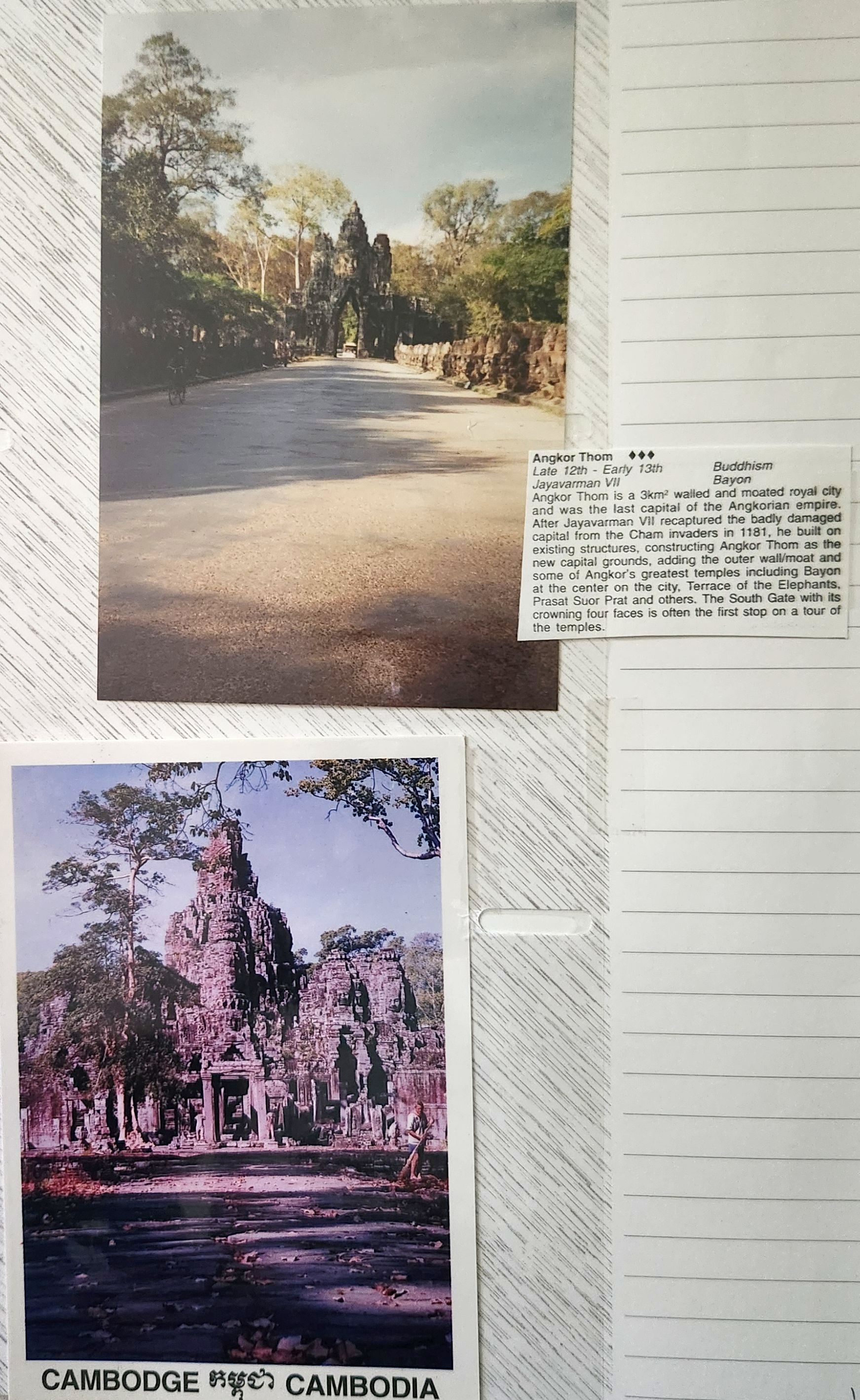 2001 Suzanna Travels to Vietnam and Cambodia