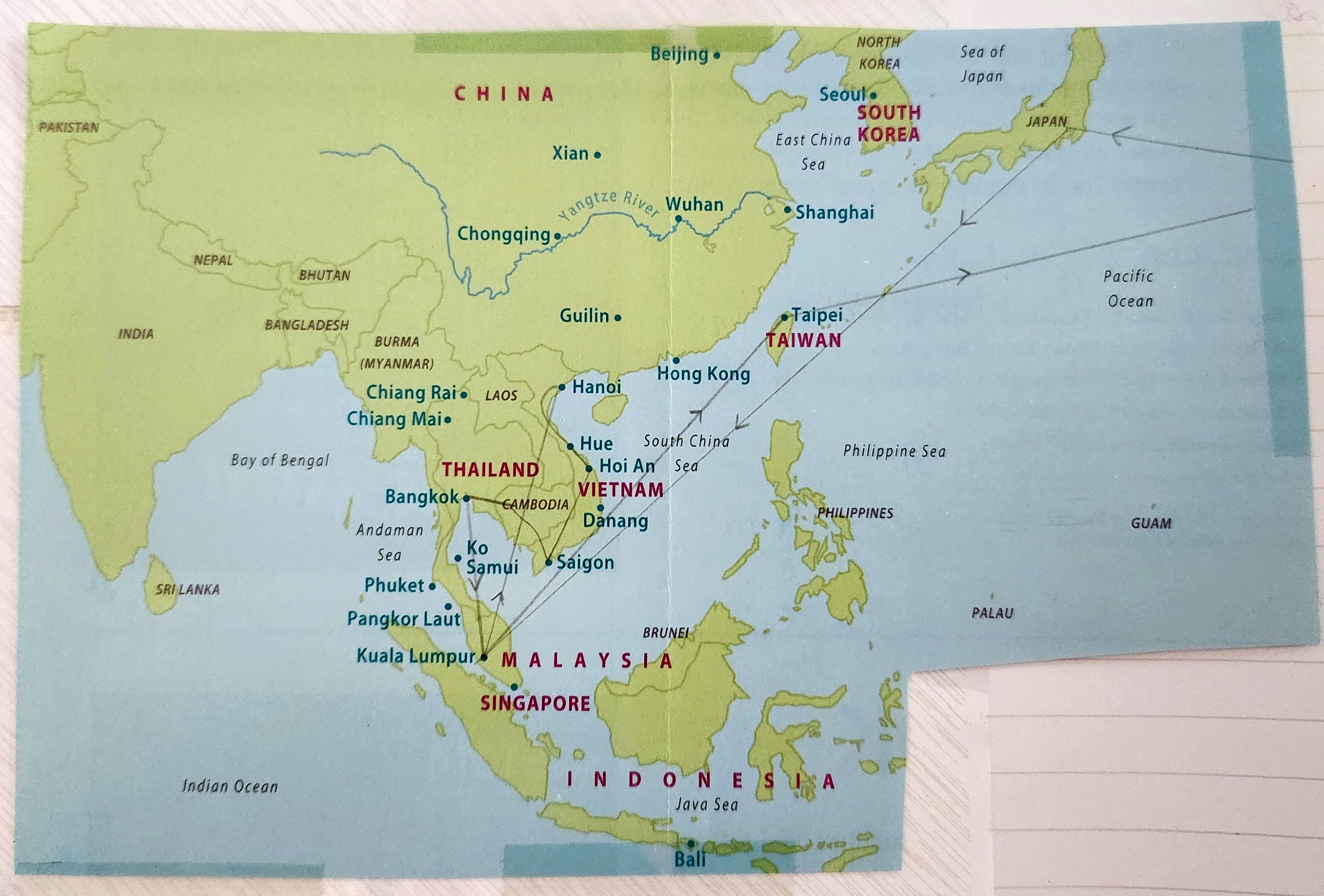 2001 Suzanna Travels to Vietnam and Cambodia